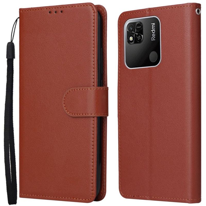 Flip Cover Xiaomi Redmi 10A Med Snor Strappy Classic