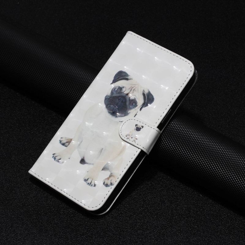 Flip Cover Xiaomi Redmi 10A Med Snor Thong Hund