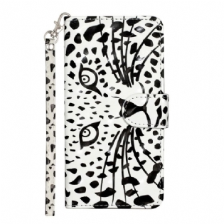 Flip Cover Xiaomi Redmi 10A Med Snor Thong Tiger