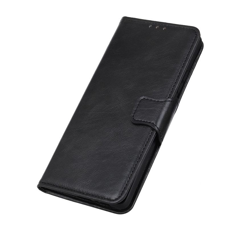 Flip Cover Xiaomi Redmi 10A Stil Læderlås Vendbar