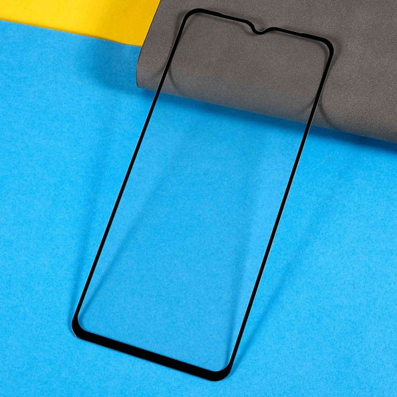 Xiaomi Redmi 10A Skærmbeskytter I Hærdet Glas. Sorte Konturer