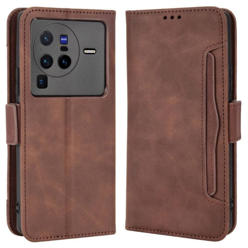 Flip Cover Vivo X80 Pro Multi-kort