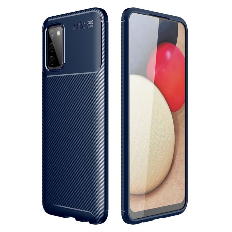 Cover Samsung Galaxy A03s Fleksibel Kulfiber