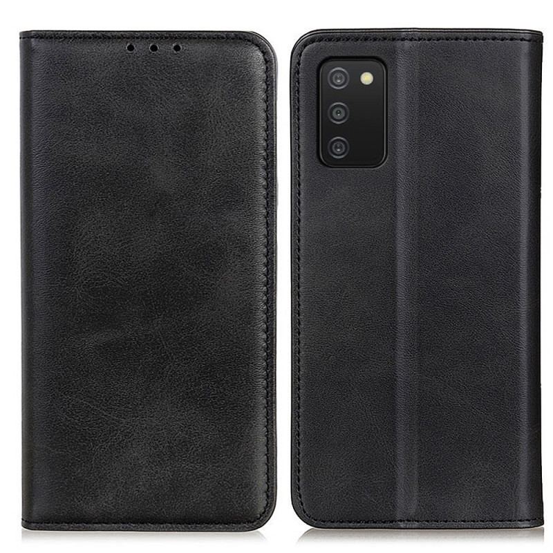 Cover Samsung Galaxy A03s Flip Cover Elegance Split Læder