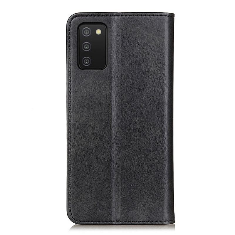 Cover Samsung Galaxy A03s Flip Cover Elegance Split Læder