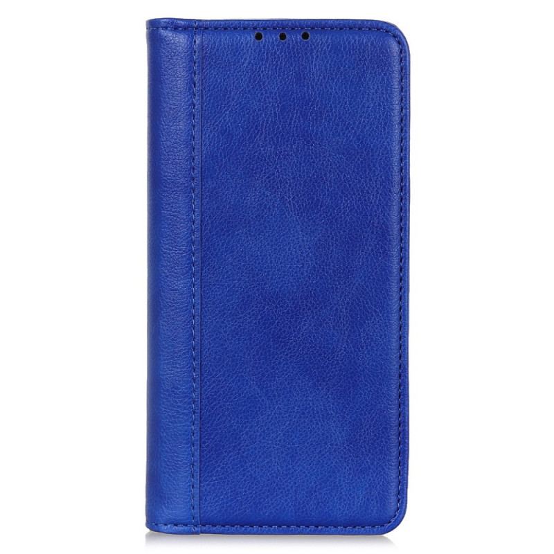 Cover Samsung Galaxy A03s Flip Cover Litchi Business Split Læder