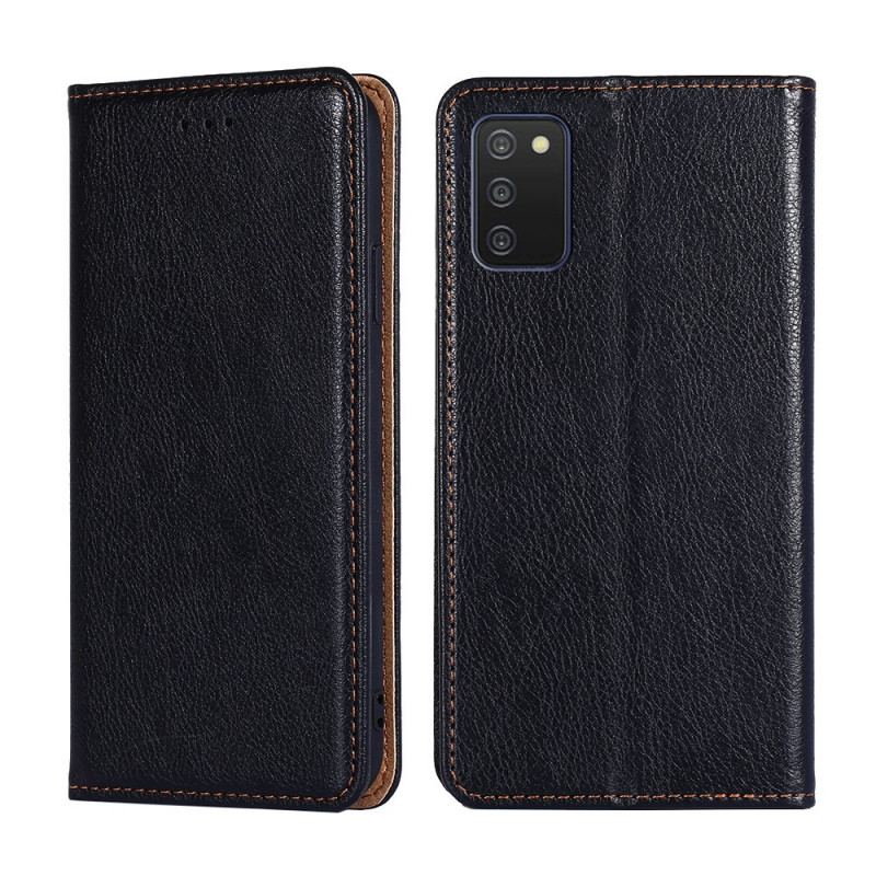 Cover Samsung Galaxy A03s Flip Cover Solid Farve