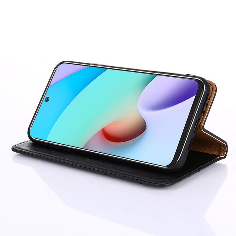 Cover Samsung Galaxy A03s Flip Cover Stil Lædernitte