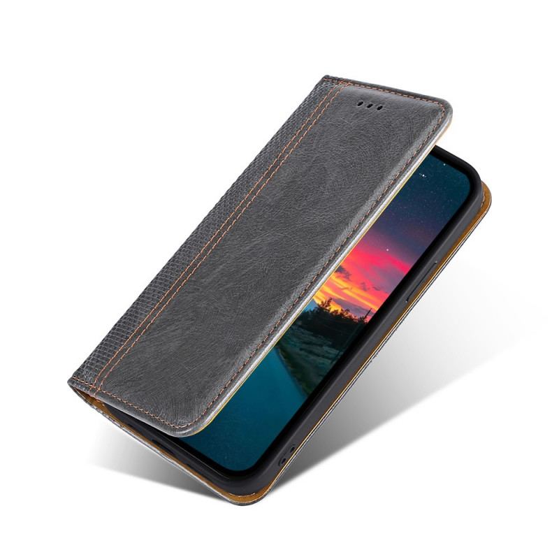 Cover Samsung Galaxy A03s Flip Cover Vintage Læder Stil