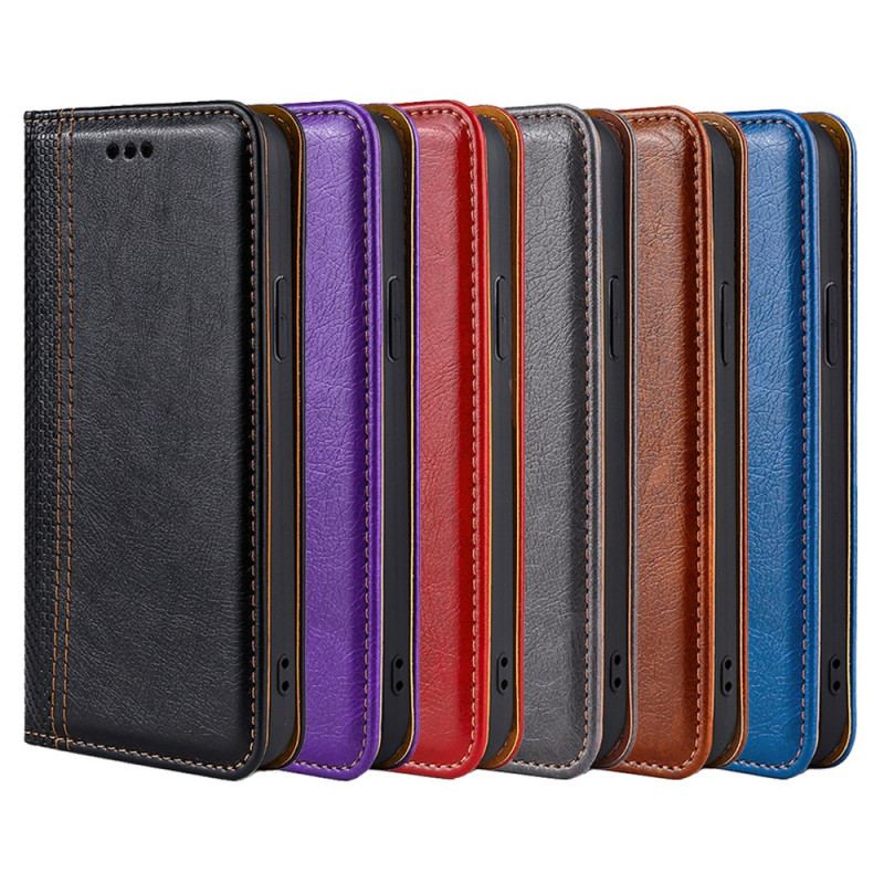 Cover Samsung Galaxy A03s Flip Cover Vintage Læder Stil