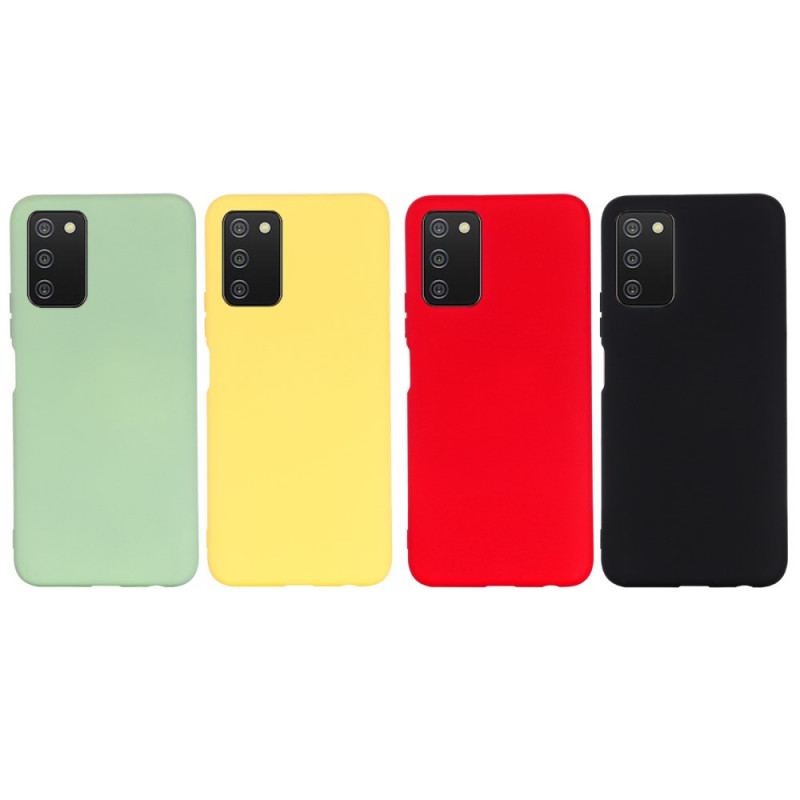 Cover Samsung Galaxy A03s Flydende Silikone Med Snor