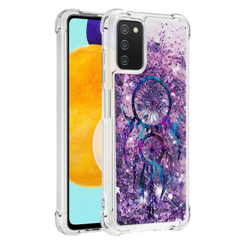 Cover Samsung Galaxy A03s Glitter Drømmefanger