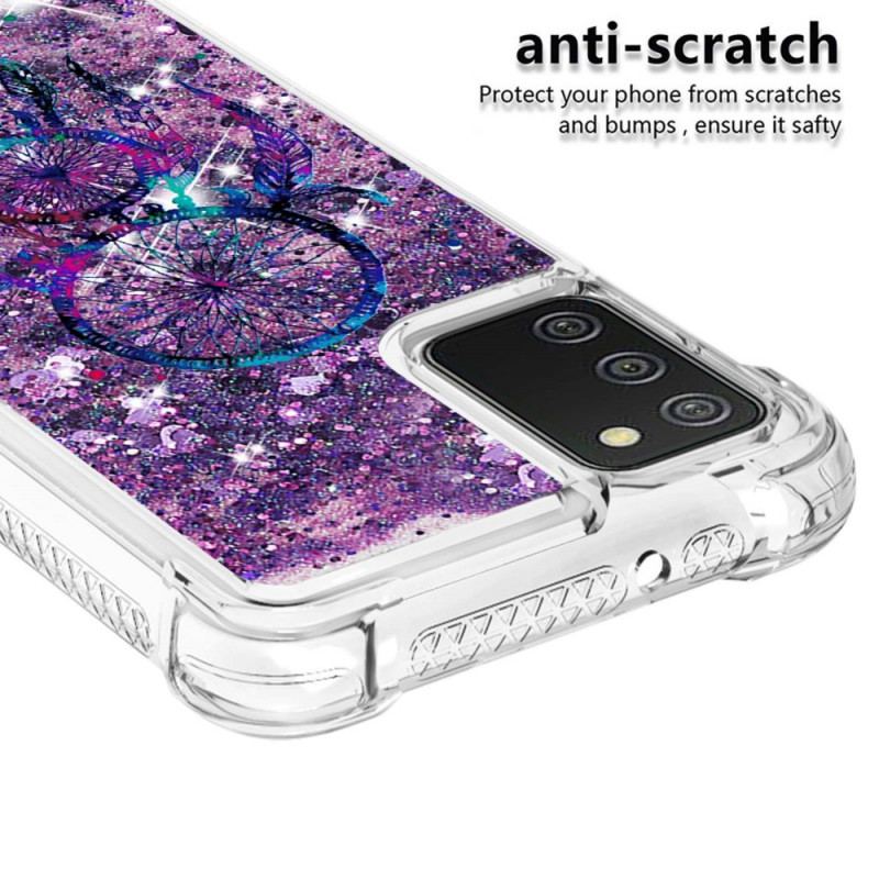 Cover Samsung Galaxy A03s Glitter Drømmefanger