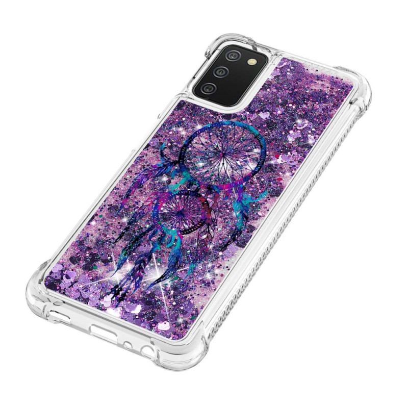 Cover Samsung Galaxy A03s Glitter Drømmefanger