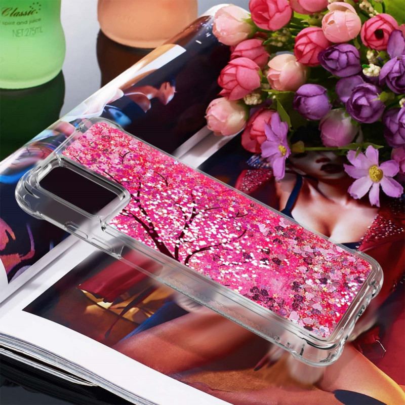 Cover Samsung Galaxy A03s Glitter Træ