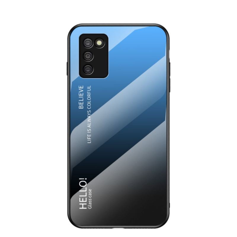 Cover Samsung Galaxy A03s Hærdet Glas Hej