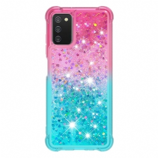Cover Samsung Galaxy A03s Pailletter Farver
