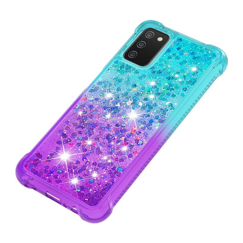 Cover Samsung Galaxy A03s Pailletter Farver