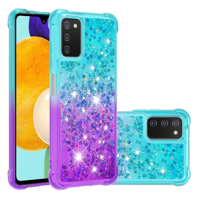 Cover Samsung Galaxy A03s Pailletter Farver