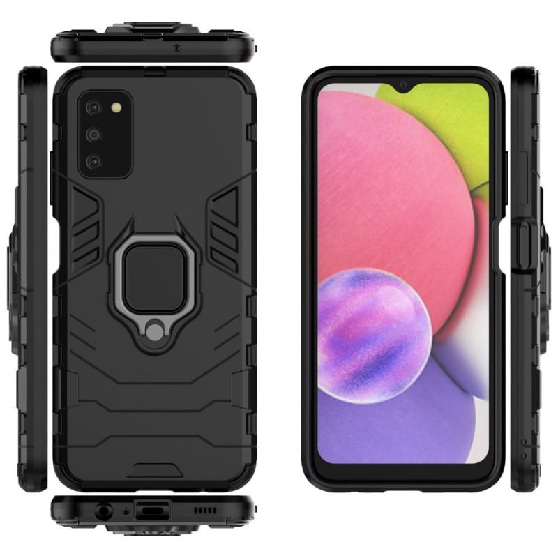 Cover Samsung Galaxy A03s Ring Resistent