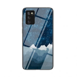 Cover Samsung Galaxy A03s Skønhed Hærdet Glas
