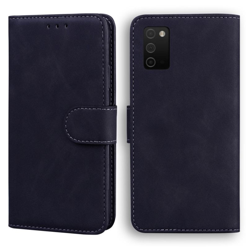 Flip Cover Samsung Galaxy A03s Vintage Couture Læderstil