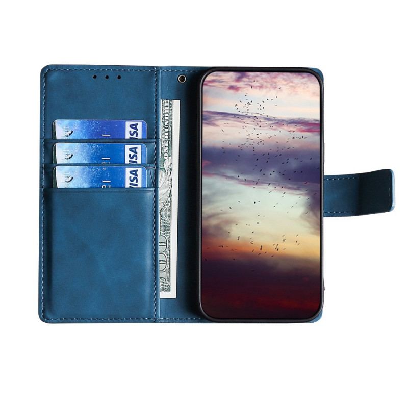 Læder Cover Samsung Galaxy A03s Krokodillehudseffekt