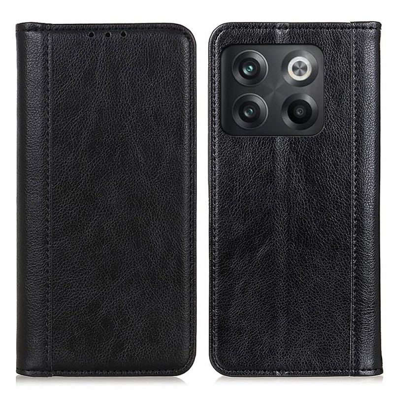 Cover OnePlus 10T 5G Flip Cover Farvet Version Split Læder