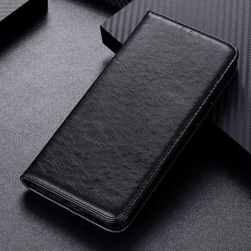 Cover OnePlus 10T 5G Flip Cover Tekstureret Kunstlæder