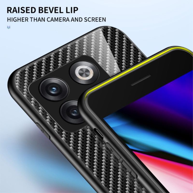 Cover OnePlus 10T 5G Kulfiber Hærdet Glas