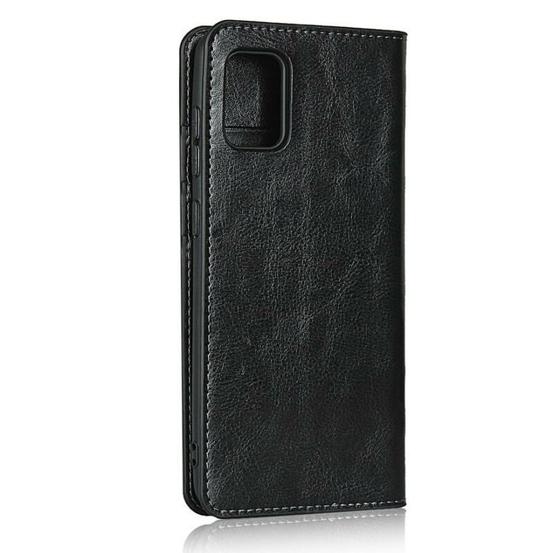 Cover Samsung Galaxy A31 Flip Cover Ægte Læder