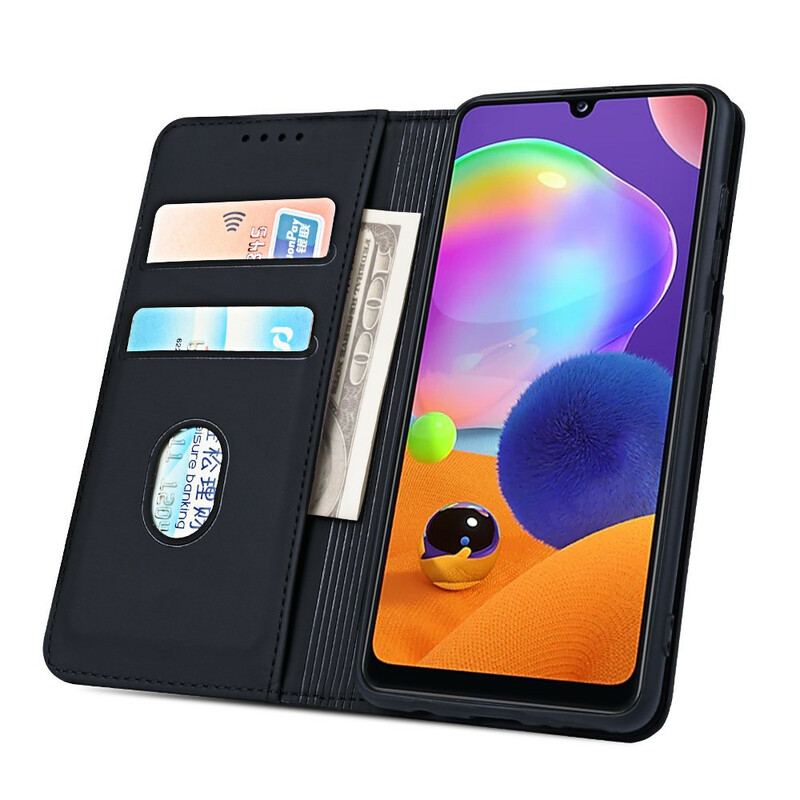 Cover Samsung Galaxy A31 Flip Cover Kortholder Stativ