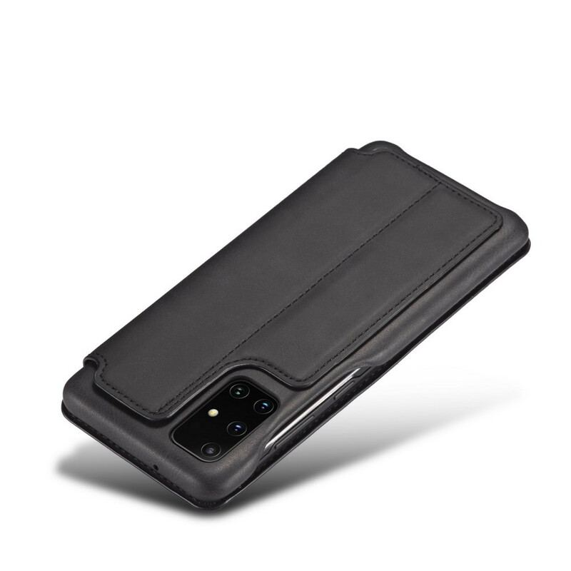 Cover Samsung Galaxy A31 Flip Cover Lc.imeeke Lædereffekt