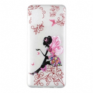 Cover Samsung Galaxy A31 Gennemsigtig Blomsterfe