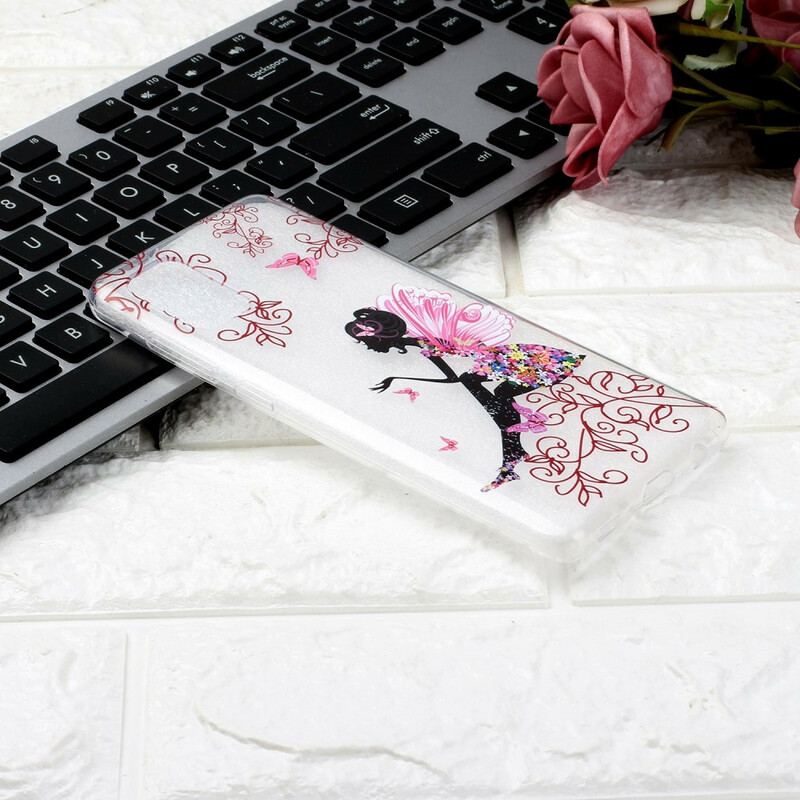 Cover Samsung Galaxy A31 Gennemsigtig Blomsterfe