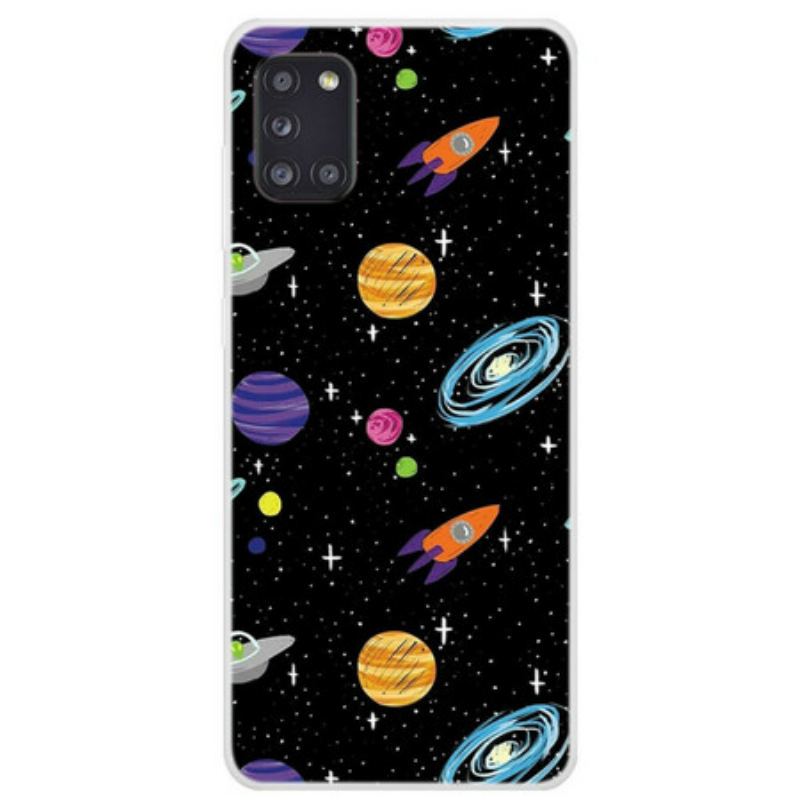 Cover Samsung Galaxy A31 Planet Galaxy