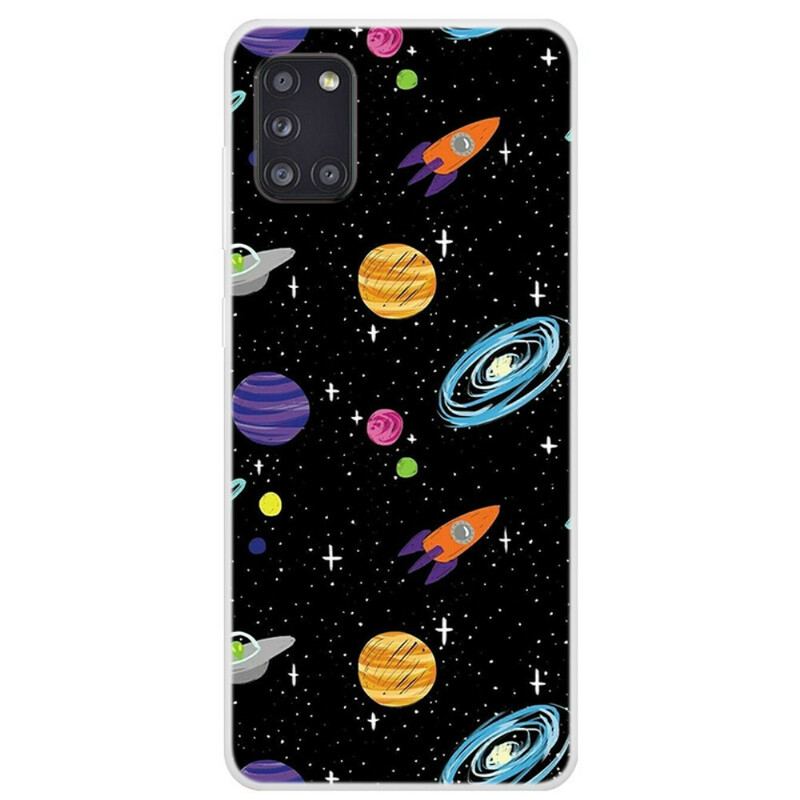 Cover Samsung Galaxy A31 Planet Galaxy