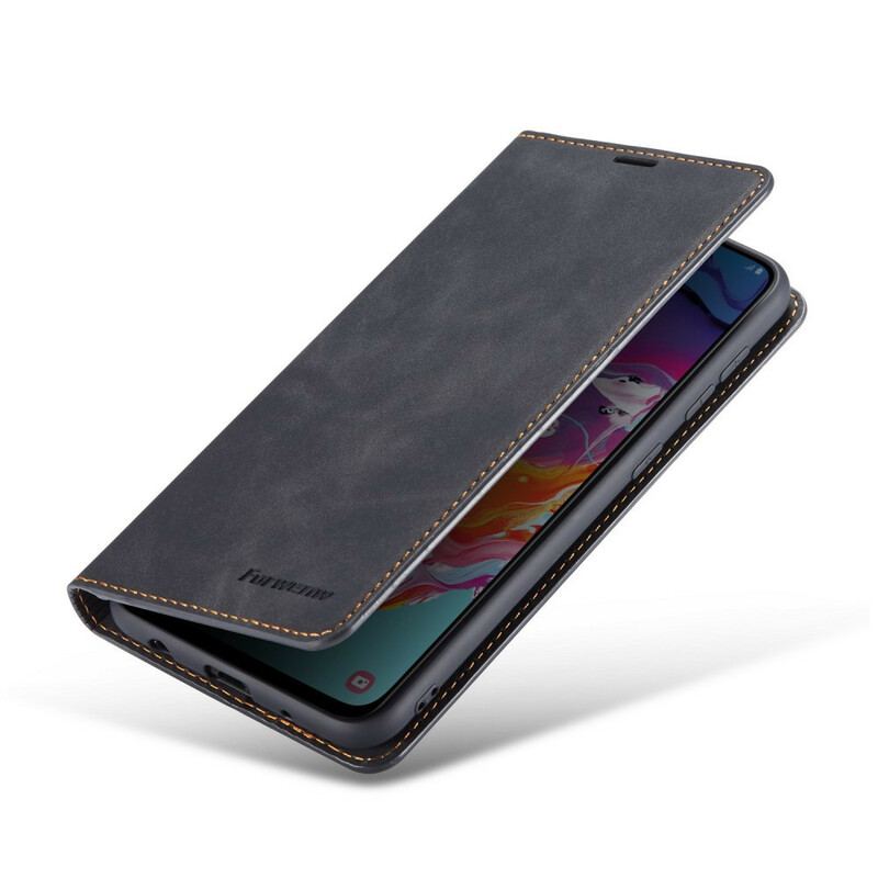 Flip Cover Samsung Galaxy A31 Forwenw Lædereffekt