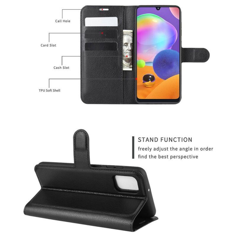 Flip Cover Samsung Galaxy A31 Klassisk