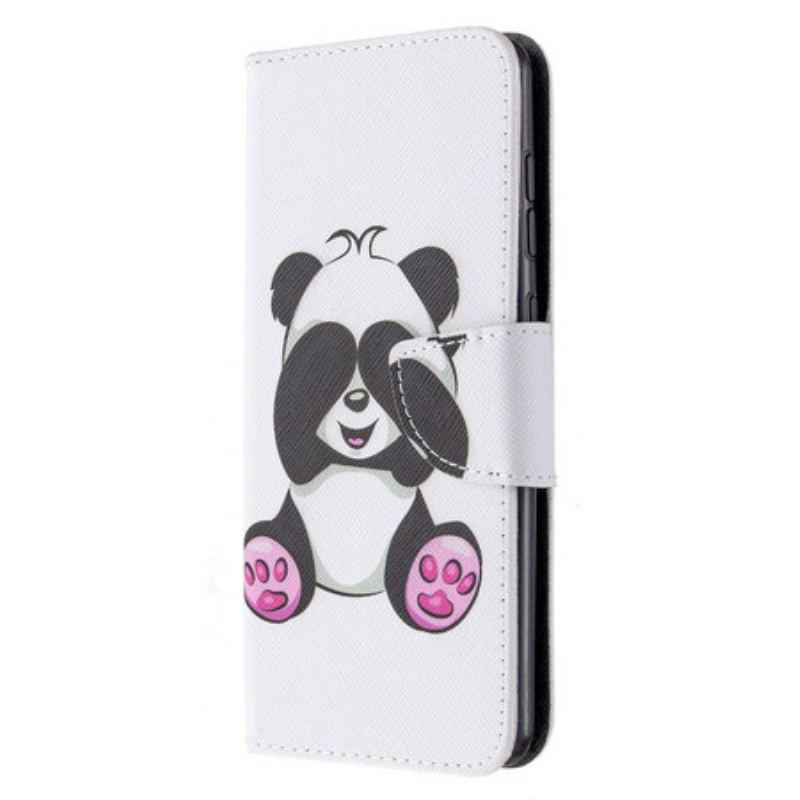 Flip Cover Samsung Galaxy A31 Panda Sjov