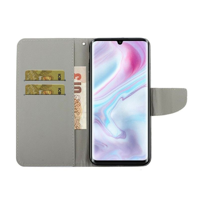 Flip Cover Samsung Galaxy A31 Patchwork Mandalaer Med Snor