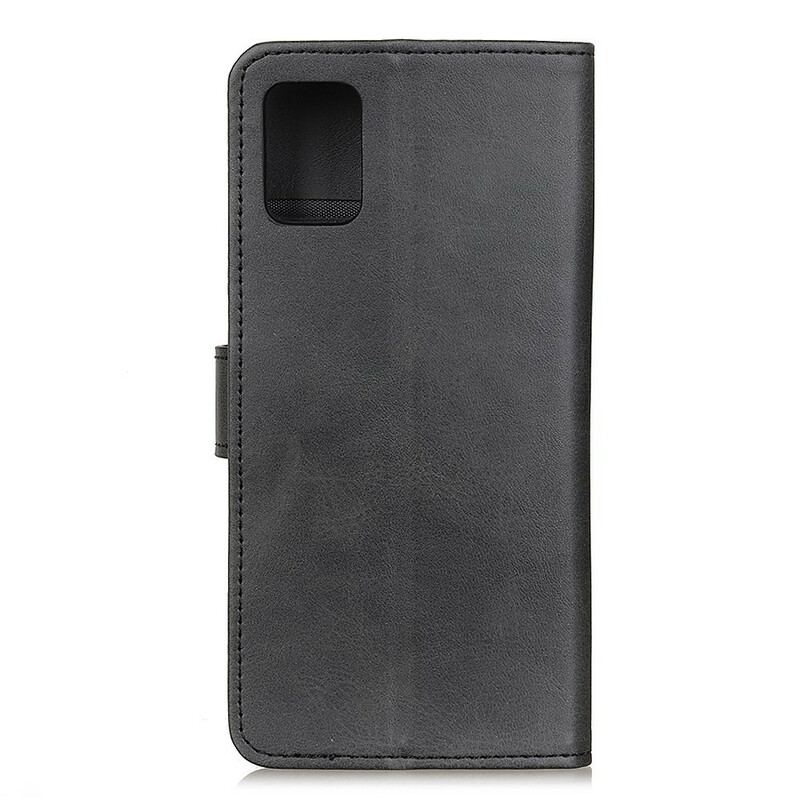 Flip Cover Samsung Galaxy A31 Retro Mat Lædereffekt