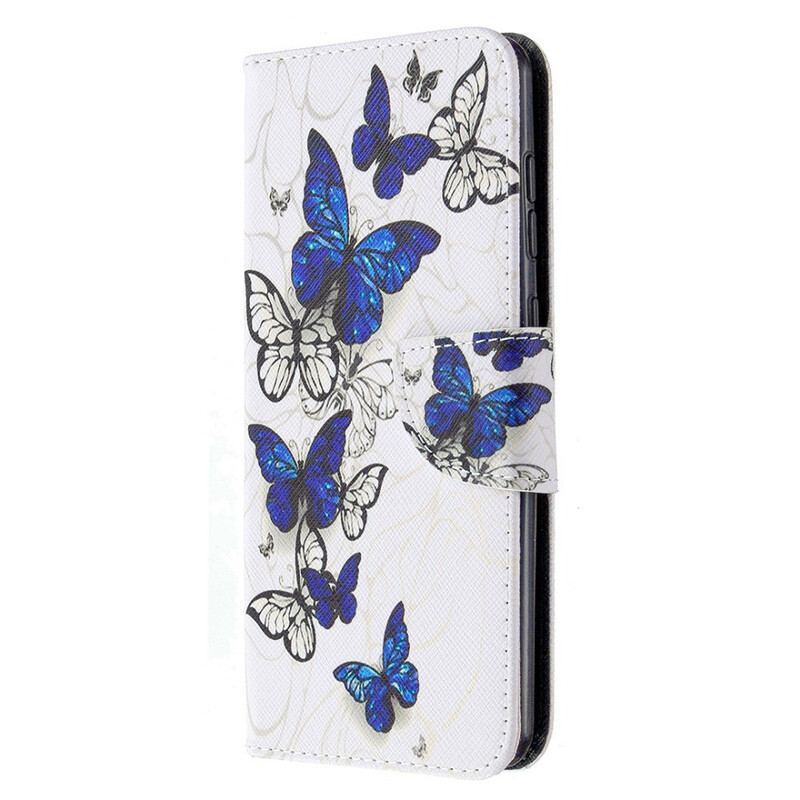 Flip Cover Samsung Galaxy A31 Sommerfugle