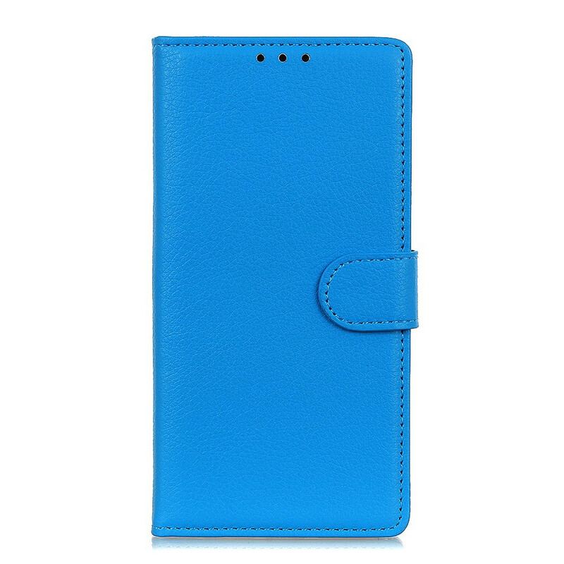 Flip Cover Samsung Galaxy A31 Traditionelt Imiteret Læder