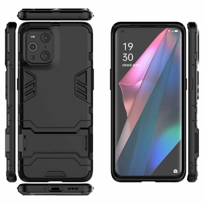 Cover Oppo Find X3 Pro Modstandsdygtig Tunge