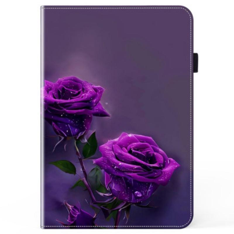 Etui iPad Pro 13 (2024) Lilla Roser