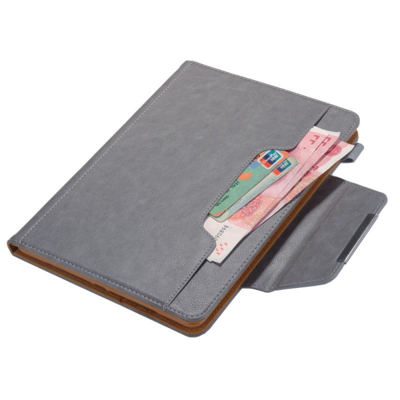 Læder Cover iPad Pro 13 (2024) Telefon Etui Support Og Wake-up / Auto Sleep Funktion