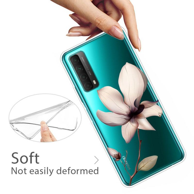 Cover Huawei P Smart 2021 Blomster