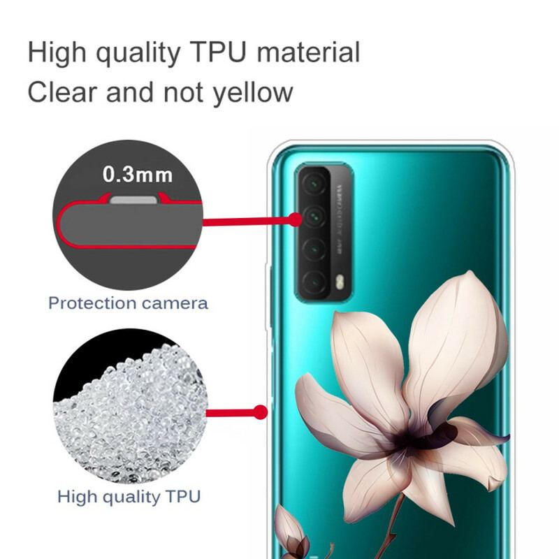 Cover Huawei P Smart 2021 Blomster