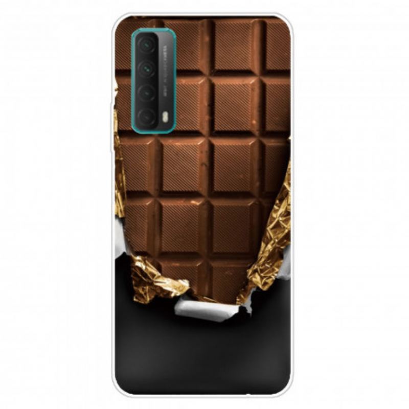 Cover Huawei P Smart 2021 Fleksibel Chokolade